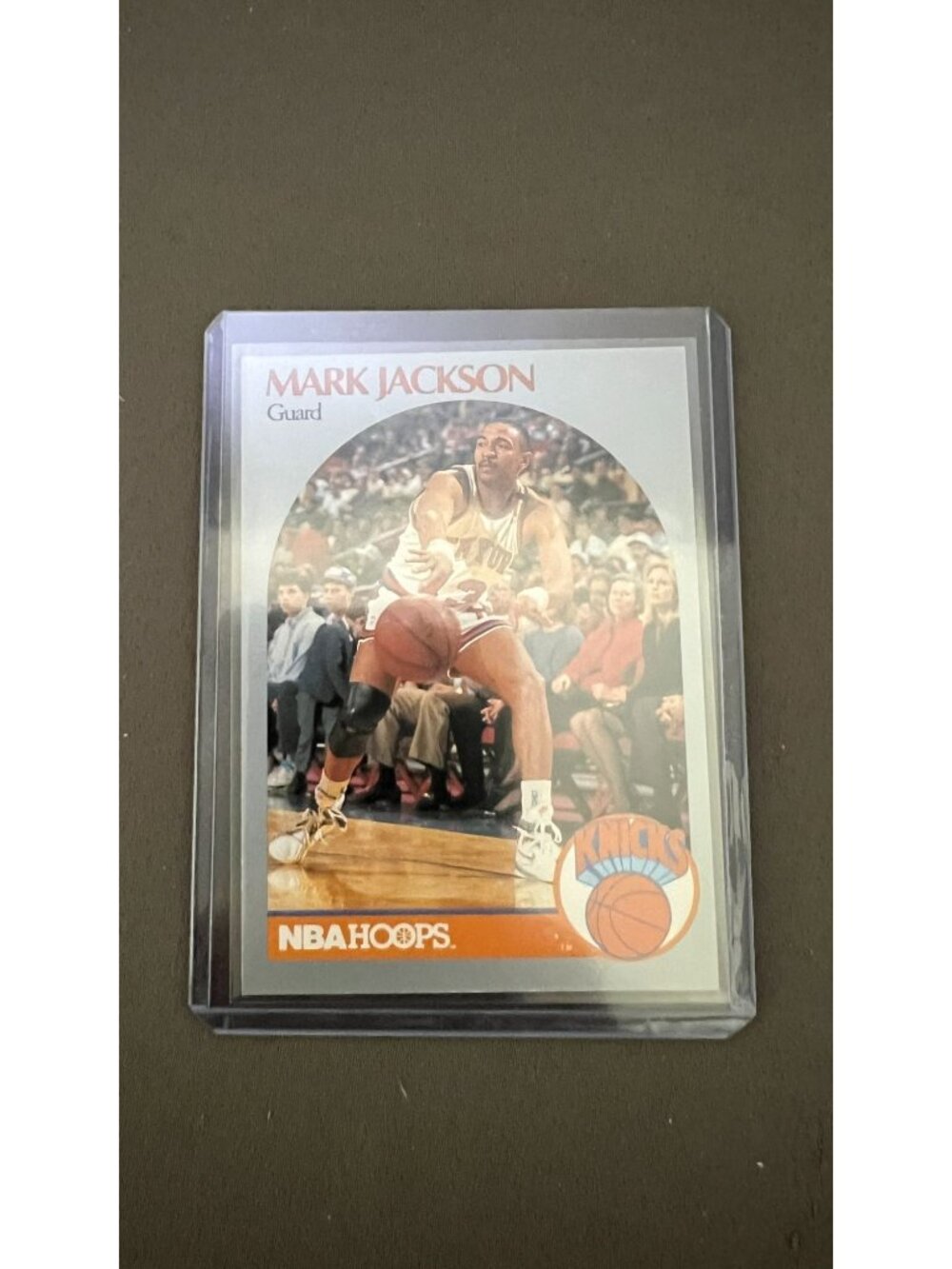 NBA Hoops 1990 Mark Jackson Knicks Basketball Card 205 - Menendez Brothers